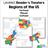 Regions of the US: Northeast, Midwest, Southeast Leveled R