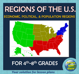 Regions of the United States (Economic, Political, & Popul