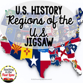 Regions of the United States Jigsaw Activity