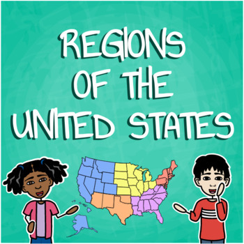 Preview of Regions of the United States Mega Pack
