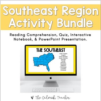 Download Regions of the United States: Southeast Region Activity ...