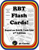 Registered Behavior Technician (RBT) Study Cards {56 cards}