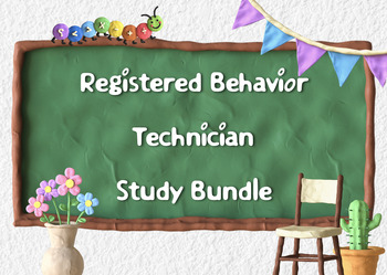 Preview of Registered Behavior Technician Study Bundle