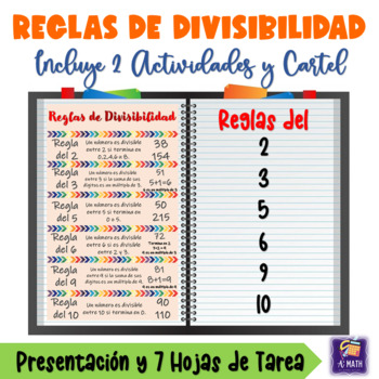 Preview of Reglas de Divisibilidad