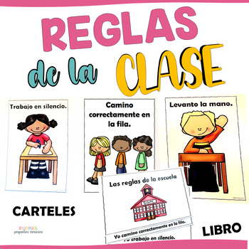 Preview of Reglas de la clase/ Spanish School rules/ Classroom rules