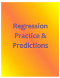Regression Practice and Predictions