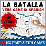 Regular -AR Verb Activity | Spanish "Batalla" Game | No Prep