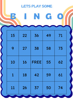 Regular Bingo- 25 Different Cards by School Counselors Guide to Survival