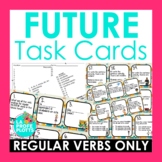 Regular Future Tense Verbs Spanish Task Cards