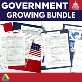 Government Bundle -  Government Curriculum - Civics- gover