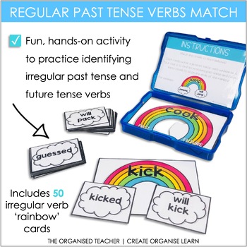 PAST TENSE VERBS - memory cards - Teacher's Zone Blog - Teacher's Zone