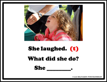 Regular Past Tense Verbs T D And Id With Photos Tpt