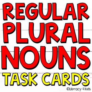 Types of nouns task cards
