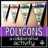 Regular Polygons Math Pennant Activity