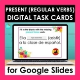Regular Present Tense Verbs Google Slides | Spanish Digita