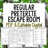 Regular Preterite Tense Escape Room