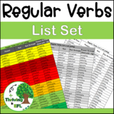 Regular Verbs List Set