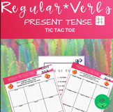 Regular Verbs: Present Tense Game