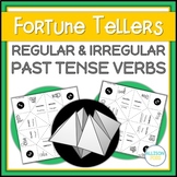 Past Tense Verbs Fortune Tellers - Grammar Games for Speec