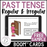 Regular and Irregular Past Tense Verbs Speech Therapy BOOM