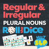 Regular and Irregular Plural Nouns: Roll-the-Dice Games