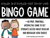 Regular and Irregular Verb Tense BINGO Game