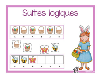 Preview of Régularités (printemps et Pâques)