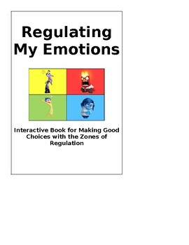 Preview of Regulating Emotions Interactive Social Story- Zones of Regulation