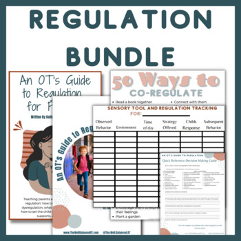 Preview of Regulation Bundle: How to Promote Self-Regulation for Your Students and Children