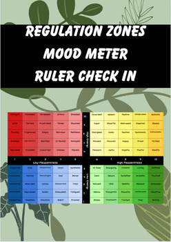 Preview of Regulation Zones Mood Meter (RULER)