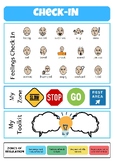 Regulation and Emotion Check In Board