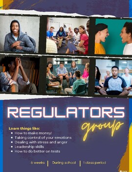 Preview of Regulators: A group curriculum to teach student regulation