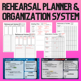 Rehearsal Planning & Organization System *Back-to-School E