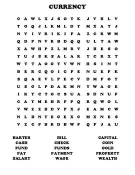 Reign of Terror "Commemorative Coin" Worksheet & Word Search | TpT
