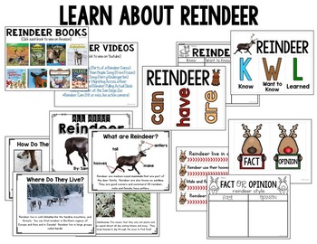 Reindeer by Samantha Kelly | TPT