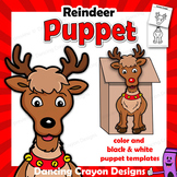Reindeer Puppet Christmas Craft Activity