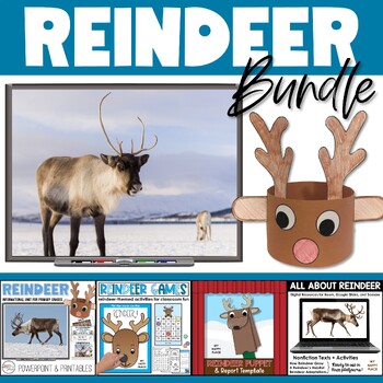 Preview of Reindeer Activities Bundle