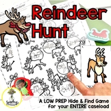 Reindeer Activities - Christmas Speech and Language Activi