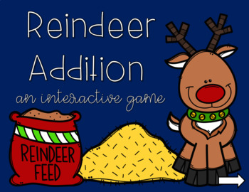 Preview of Reindeer Addition