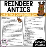 Reindeer Antics Christmas Comprehension - Reading Strategy