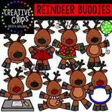 Reindeer Clipart Buddies {Creative Clips Clipart}