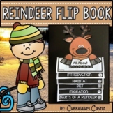 Reindeer (Caribou) Flip Book {Reading Comprehension & Craft}