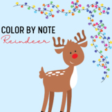 Reindeer Color by Note