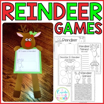 Preview of Reindeer Craft | Christmas Activities