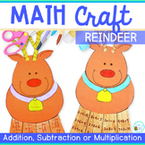 Reindeer Craft | Christmas Math Craft