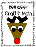 Reindeer Craft and Math