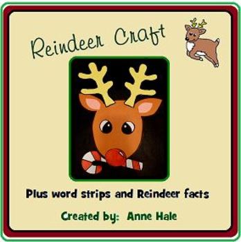Preview of Reindeer Crafts and Literacy