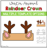 Reindeer Crown | Christmas Winter Craft | December Headband