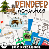 Reindeer Day Pre K Activities | Pre K Christmas Activities