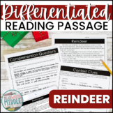 Reindeer Differentiated Reading Comprehension Passage Prin
